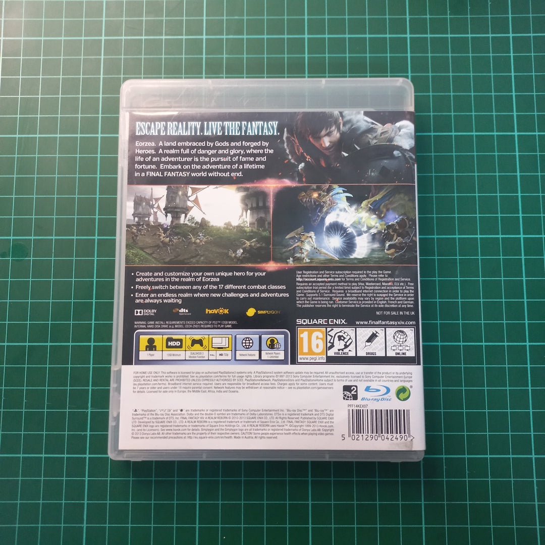 Final Fantsy XIV : A Realm Reborn | PS3 | Sony Playstation 3 | Used Game - RetroguySA