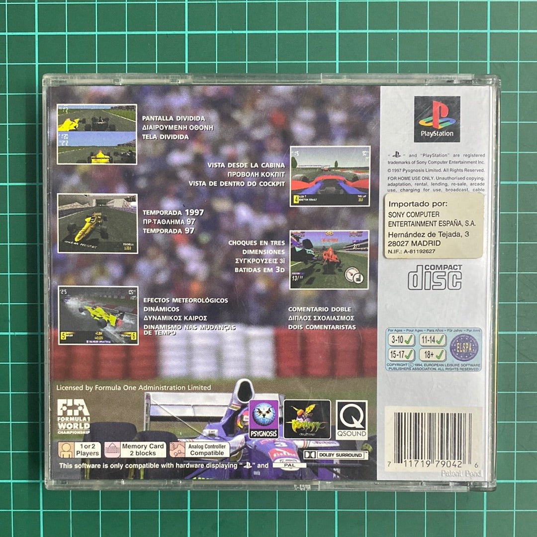 Formula 1 97 | Platinum | PlayStation 1 | PS1 | Used Game - RetroguySA