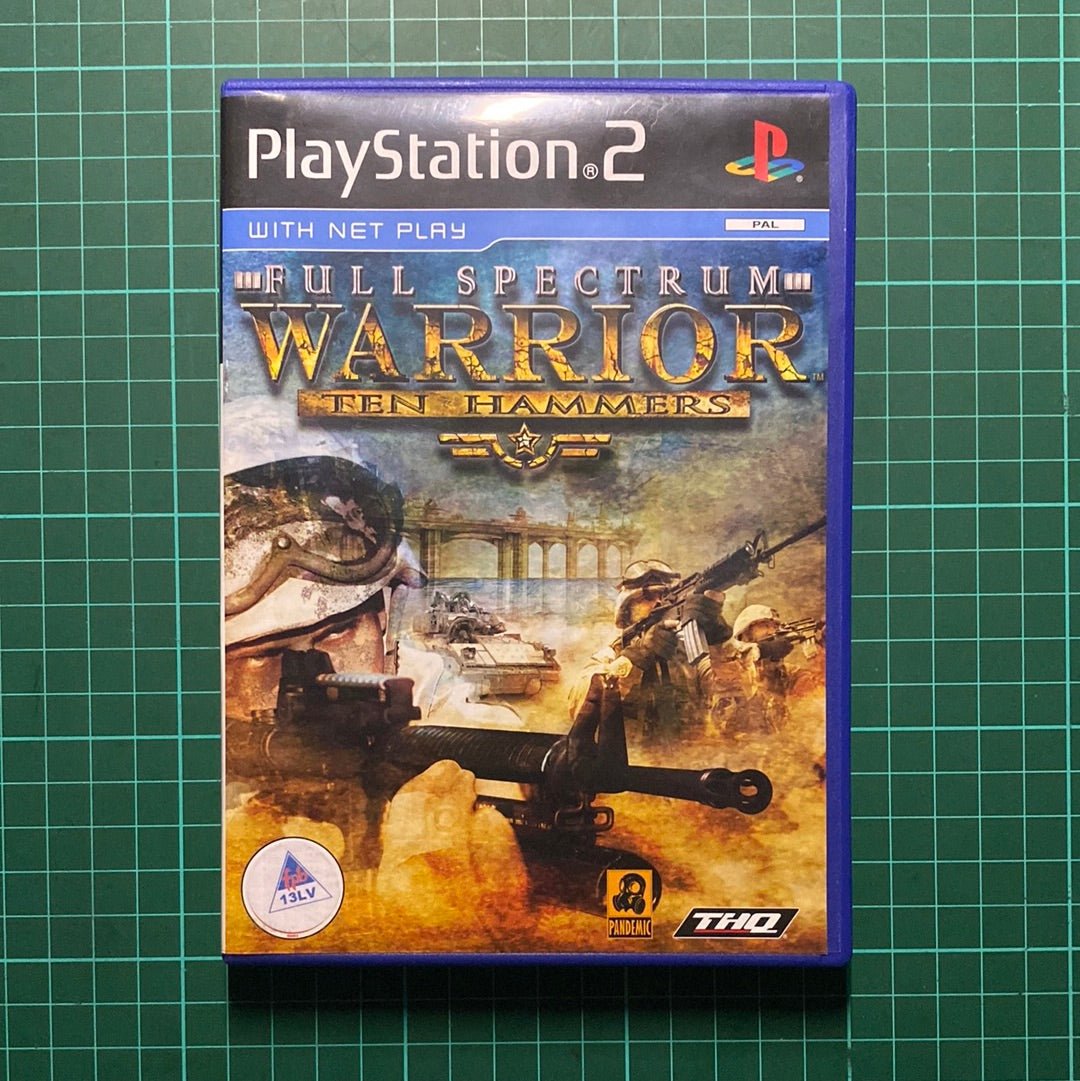 Full Spectrum Warrior Ten Hammers | PS2 | Playstation 2 | Used Game - RetroguySA