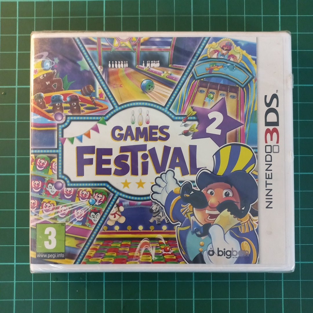 Games Festival 2 | Nintendo 3DS | 3DS | New Sealed - RetroguySA