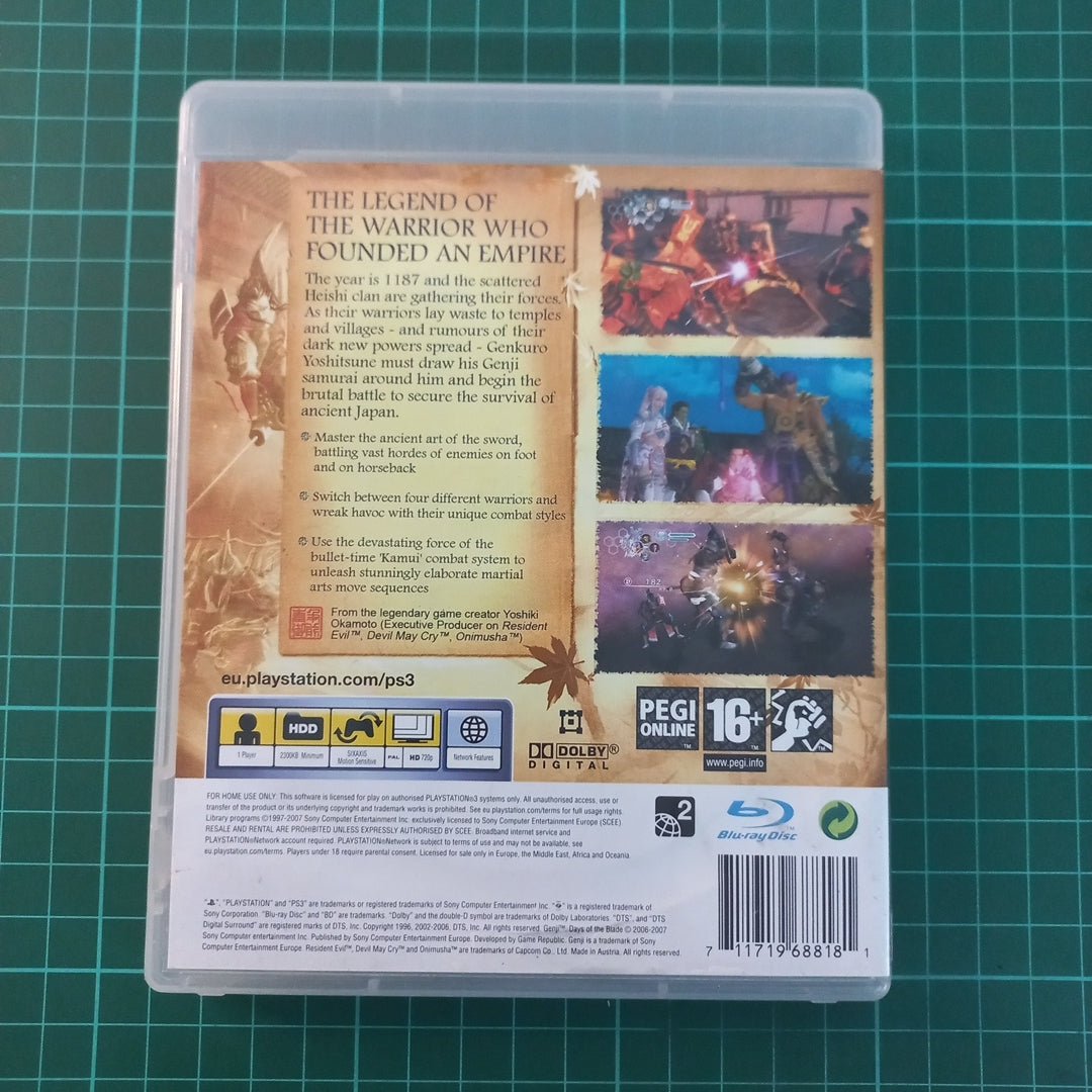 Genji: Days of the blade | PlayStation 3 | PS3 | Used Game - RetroguySA