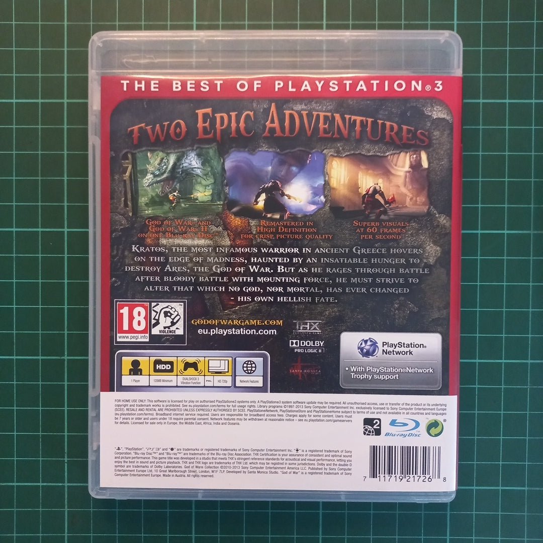 God of War Collection | HD | Essentials | Playstation 3 | PS3 | Used Game - RetroguySA