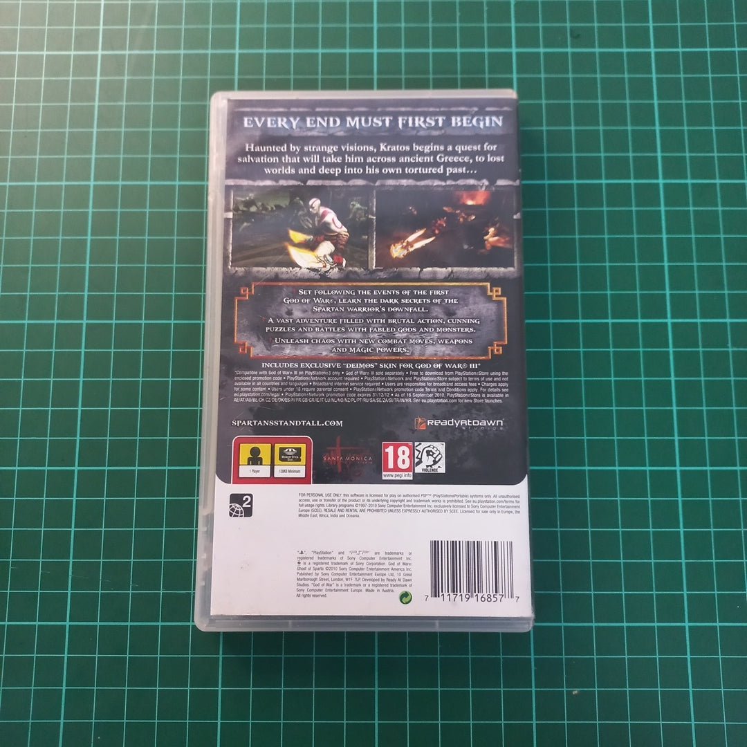 God of War : Ghost of Sparta | PSP | Used Game - RetroguySA