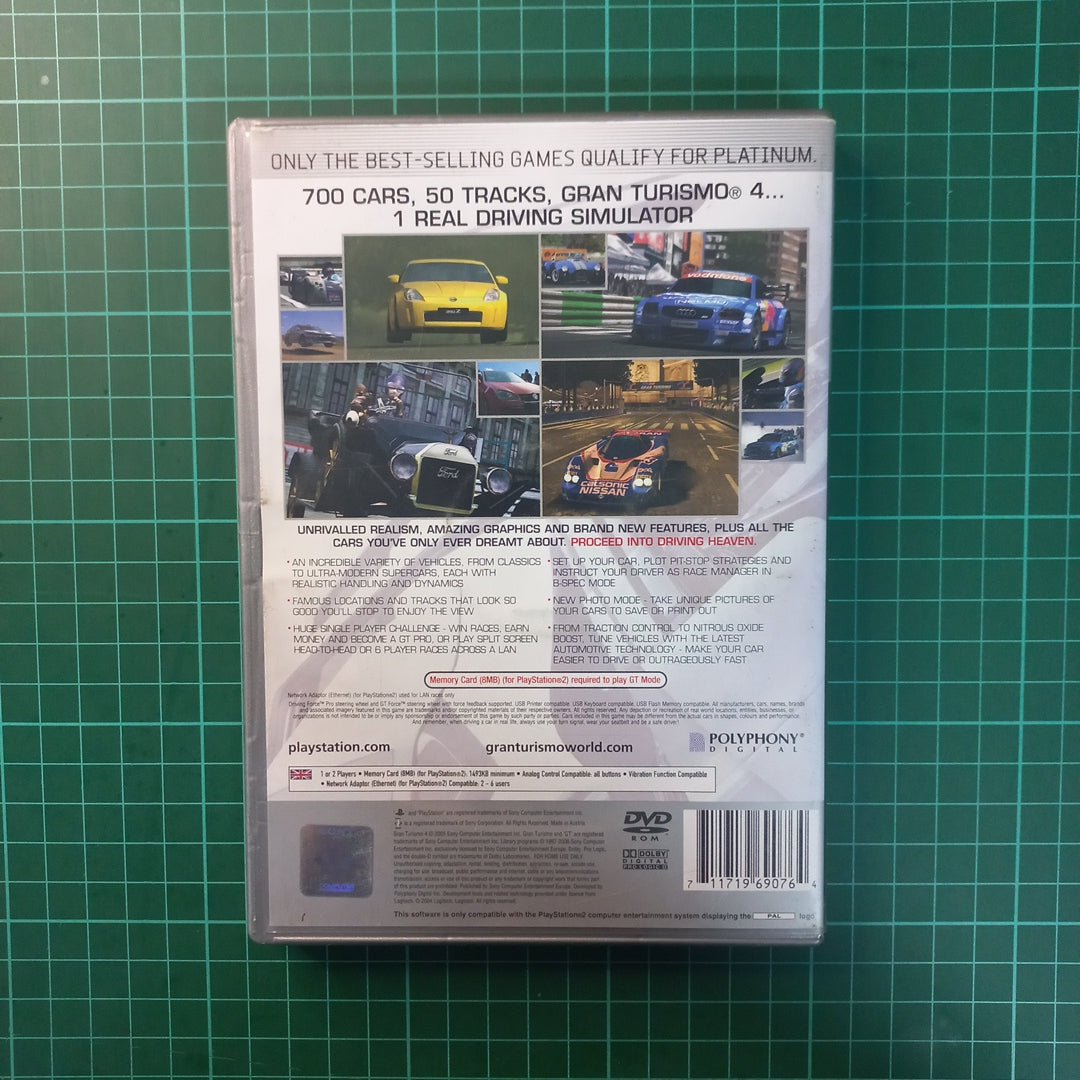 Gran Turismo 4 | Platinum | PS2 | Playstation 2 | Used Game - RetroguySA
