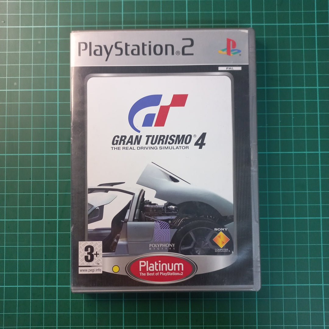 Gran Turismo 4 | Platinum | PS2 | Playstation 2 | Used Game - RetroguySA