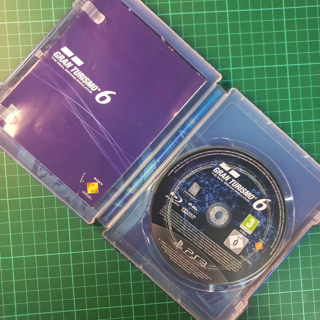 Gran Turismo 6 Anniversary Edition | PS3 | Playstation 3 | Steelbook | Used Game - RetroguySA