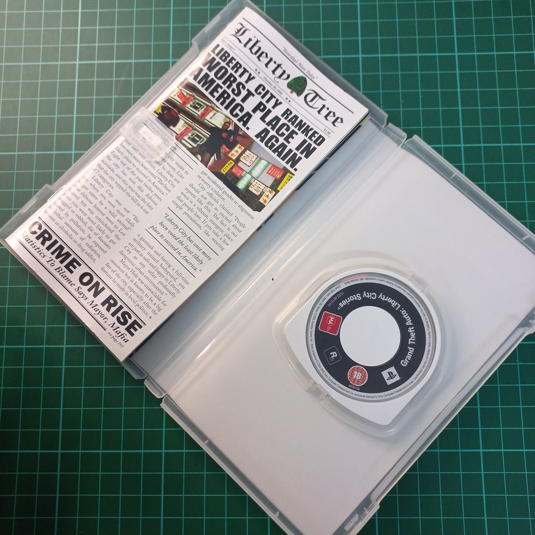 Grand Theft Auto: Liberty City Stories | PSP | Platinum | Used Game - RetroguySA