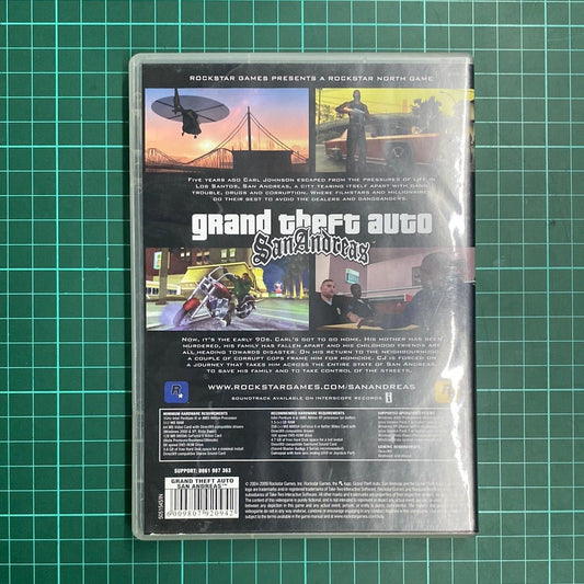 Grand Theft Auto: San Andreas | PC | Used Game - RetroguySA