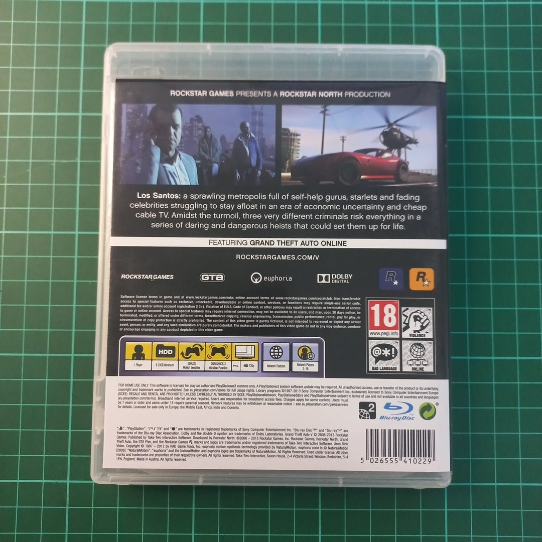 Grand Theft Auto V | Playstation 3 | PS3 | Used Game - RetroguySA