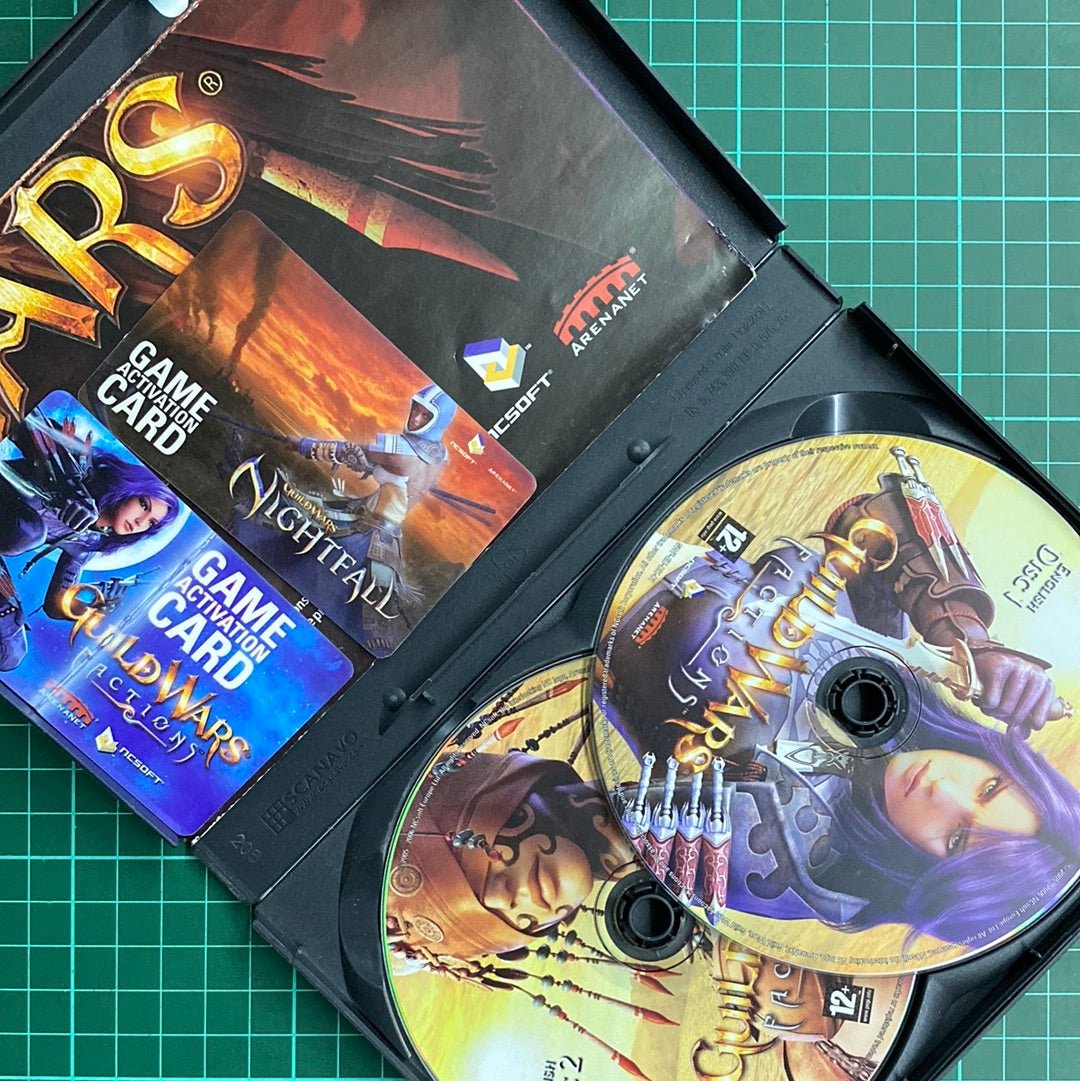 Guild Wars Factions | 2 Book Manuals | PC | Used Game - RetroguySA