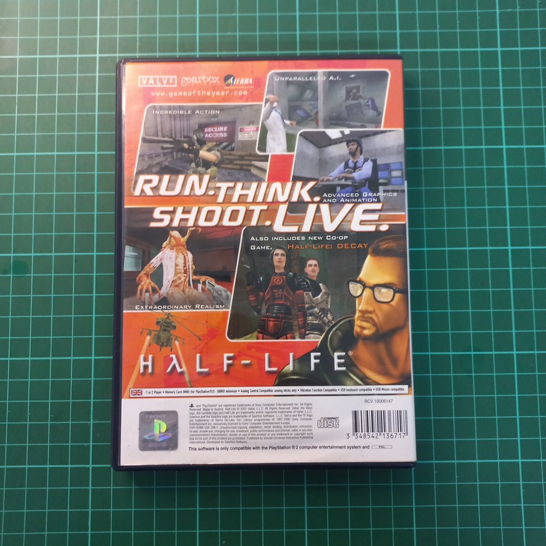 Half - Life | PS2 | PlayStation 2 | Used Game - RetroguySA