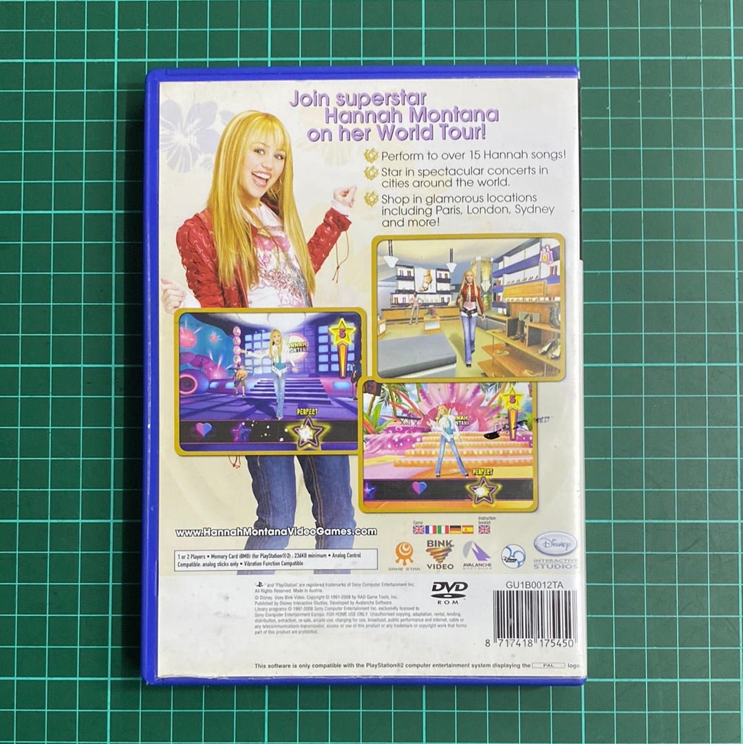 Hannah Montana: Spotlight World Tour | PlayStation 2 | PS2 | Used Game - RetroguySA