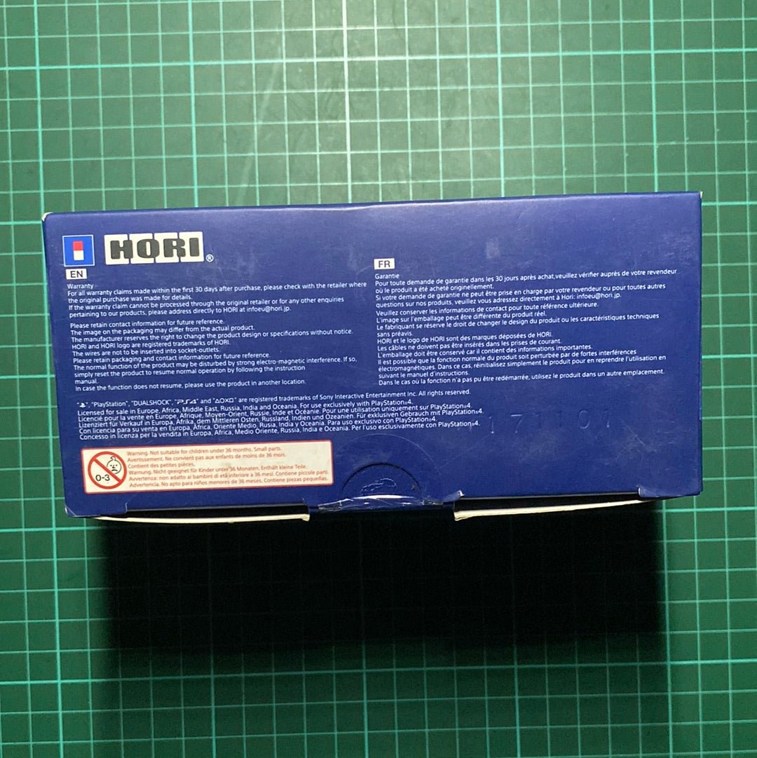 Horipad Mini Wired Controller for PS4 | Blue | Playstation 4 | PS4 | Accessories - RetroguySA