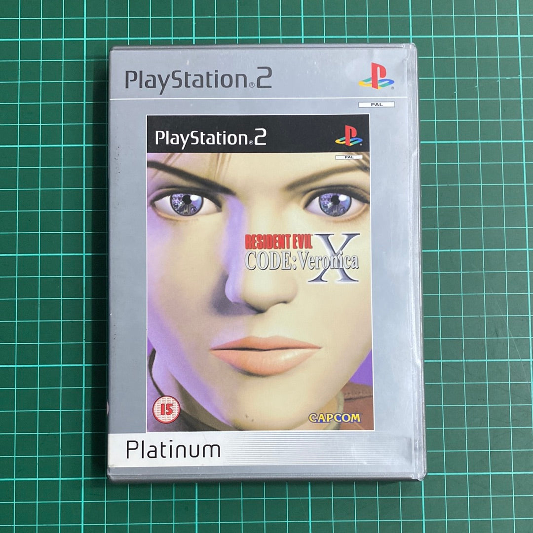 Resident Evil CODE:Veronica X PlayStation 2 manual