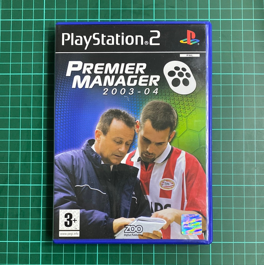 Premier Manager 2003-04 | PlayStation 2 | PS2 | Used Game | No Manual –  RetroguySA