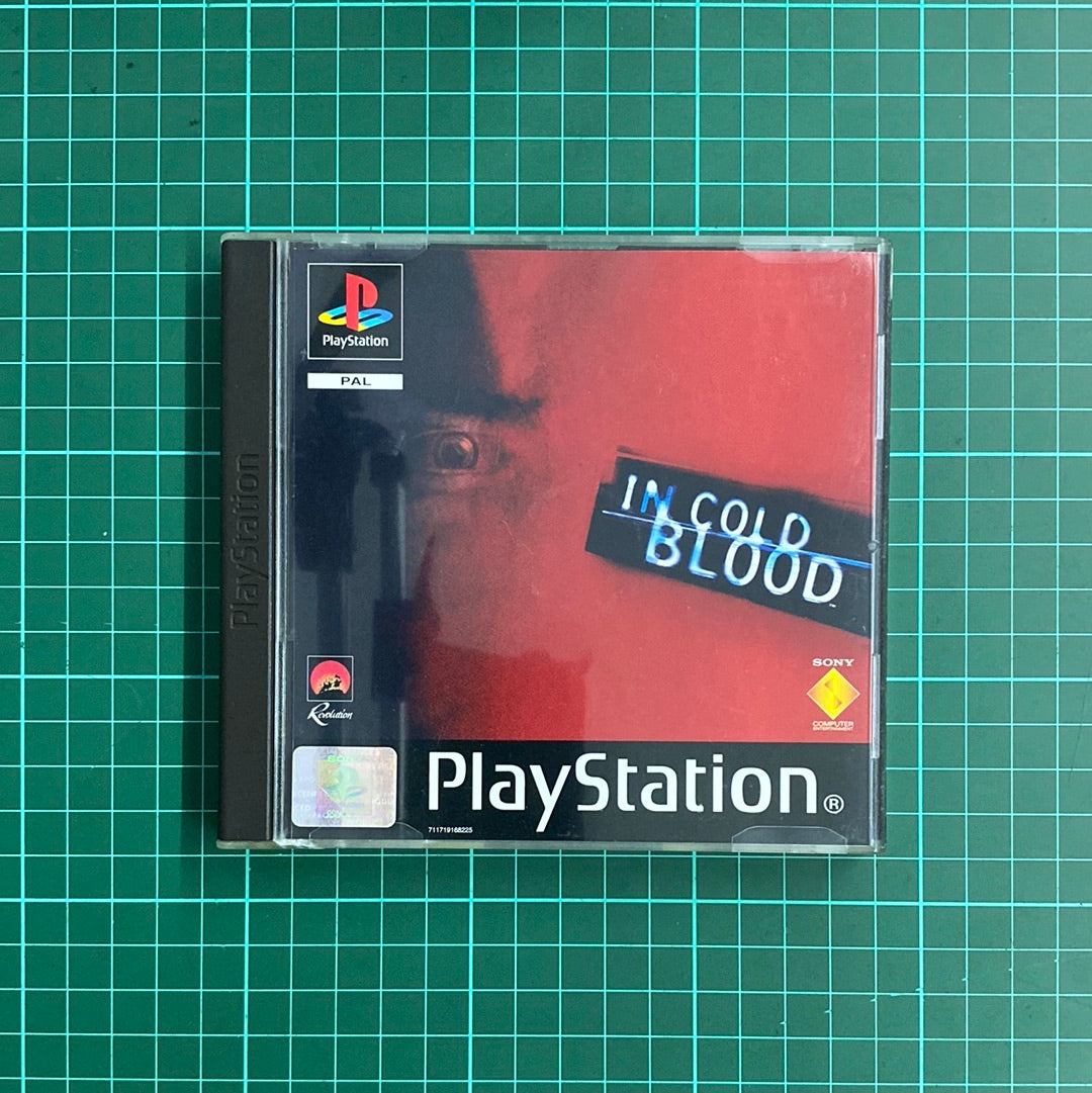 In Cold Blood | 2 discs | PlayStation 1 | PS1 | Used Game – RetroguySA