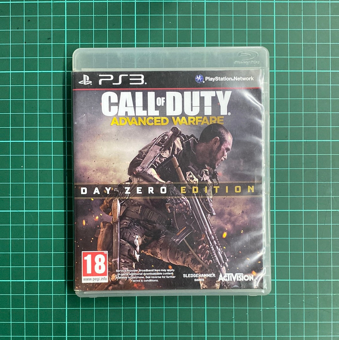 Call Of Duty: Advanced Warfare - Edição Day Zero - PS3 - GAMES E CONSOLES -  GAME PS3 PS4 : PC Informática