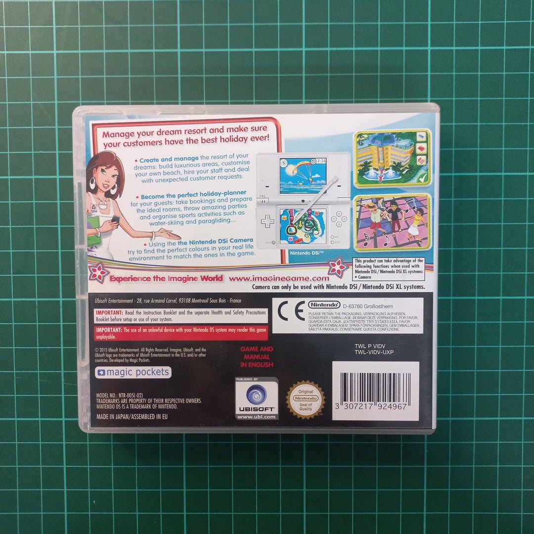 Imagine Dream Resort | Nintendo DS | Used Game - RetroguySA