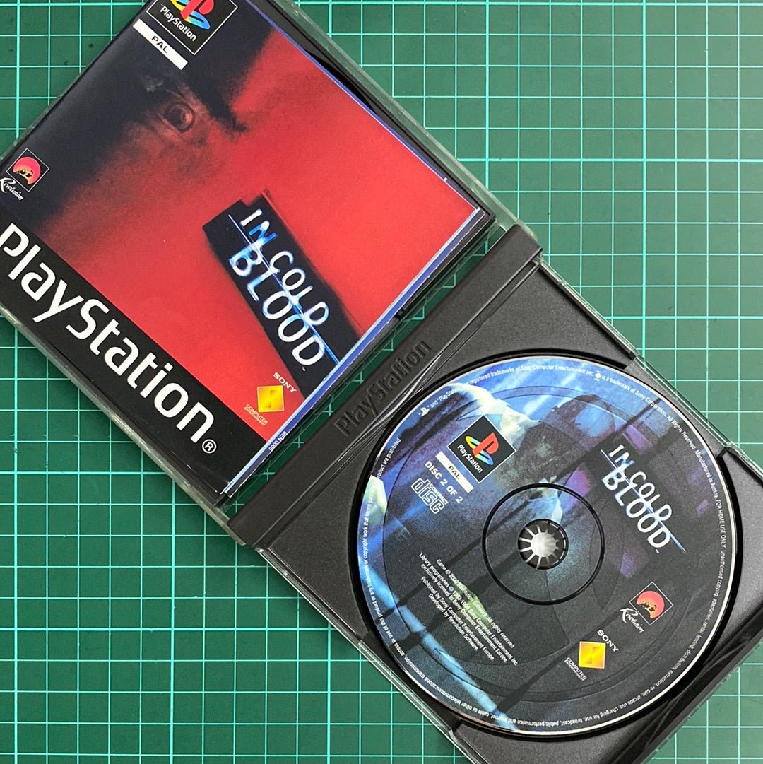 In Cold Blood | 2 discs | PlayStation 1 | PS1 | Used Game - RetroguySA
