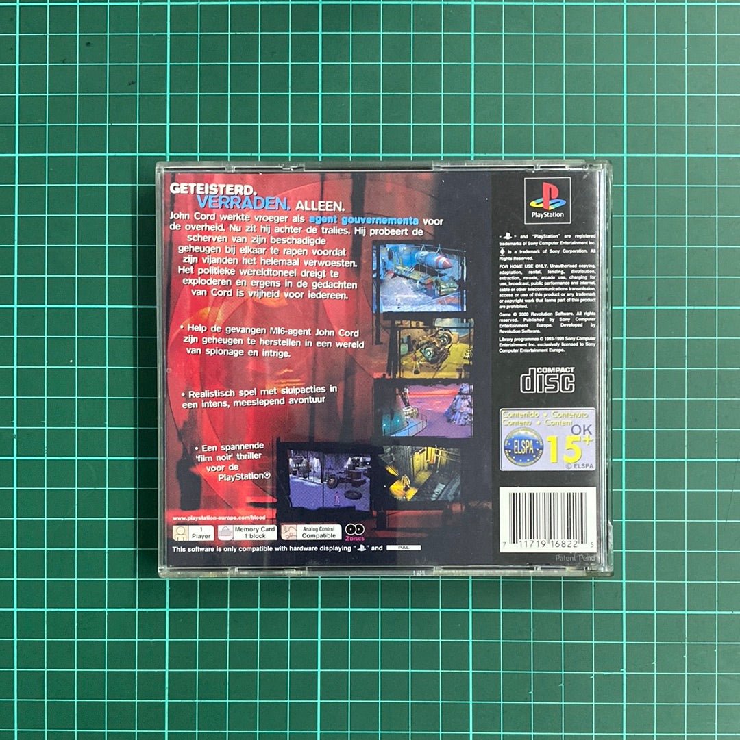 In Cold Blood | 2 discs | PlayStation 1 | PS1 | Used Game - RetroguySA