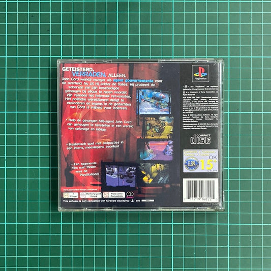 In Cold Blood | 2 discs | PlayStation 1 | PS1 | Used Game - RetroguySA