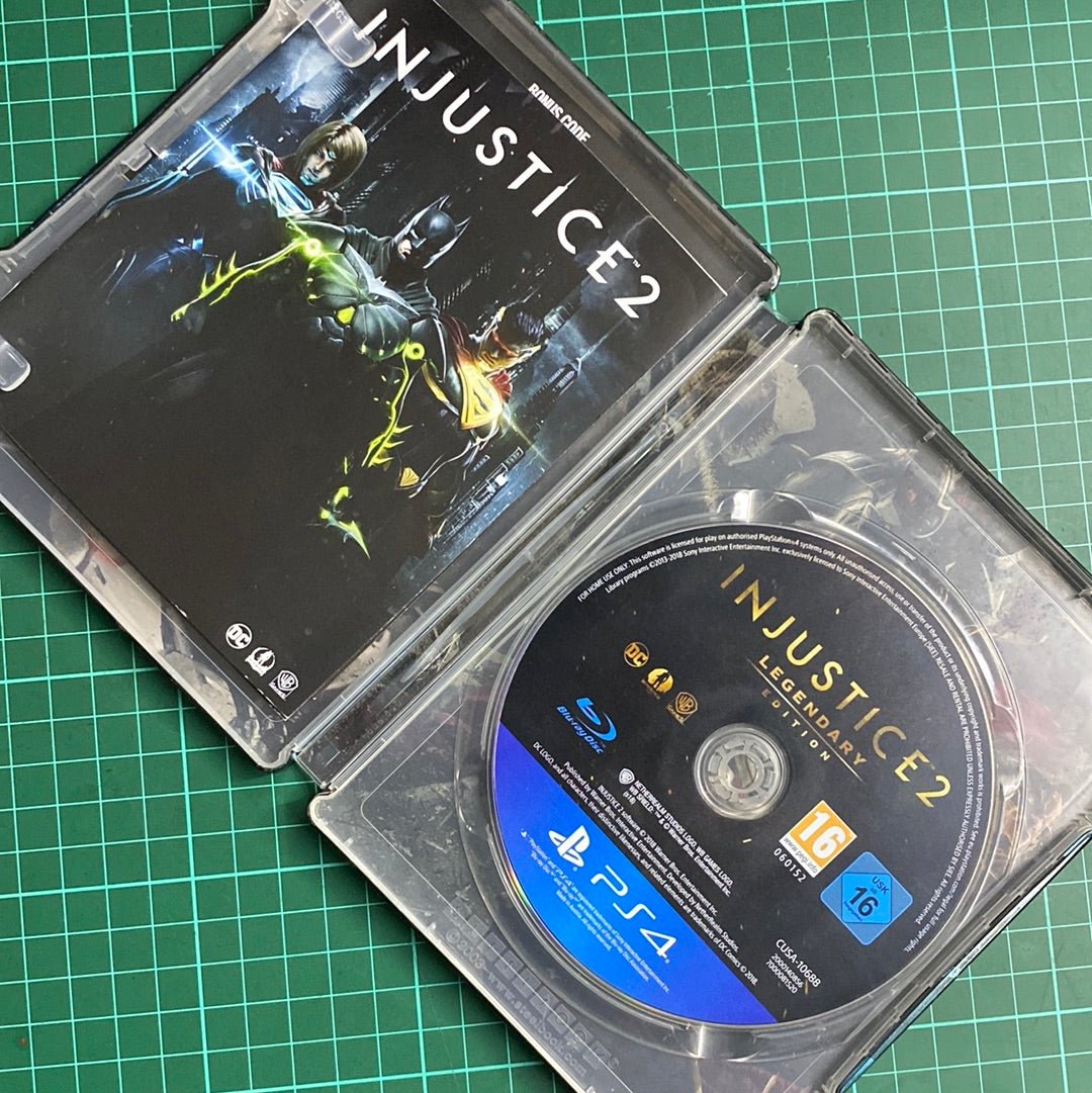 Injustice 2 | Legendary Edition | Steelbook | Playstation 4 | PS4 | Used Game - RetroguySA