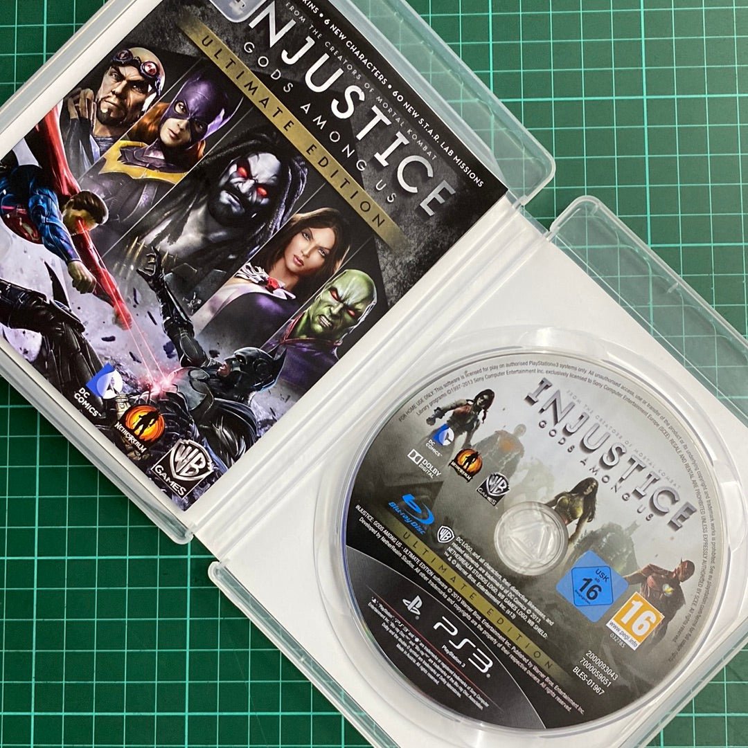 Injustice: Gods Among Us | Ultimate Edition | PS3 | PlayStation 3 | Used Game|No manual - RetroguySA