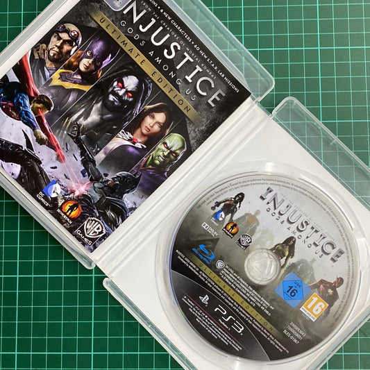 Injustice: Gods Among Us | Ultimate Edition | PS3 | PlayStation 3 | Used Game|No manual - RetroguySA