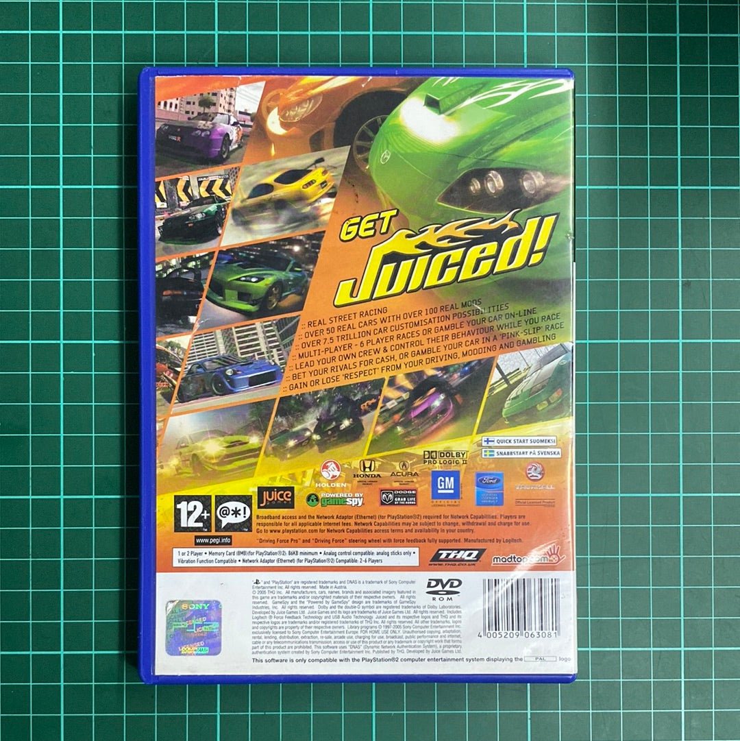 Juiced | PlayStation 2 | PS2 | Used Game - RetroguySA