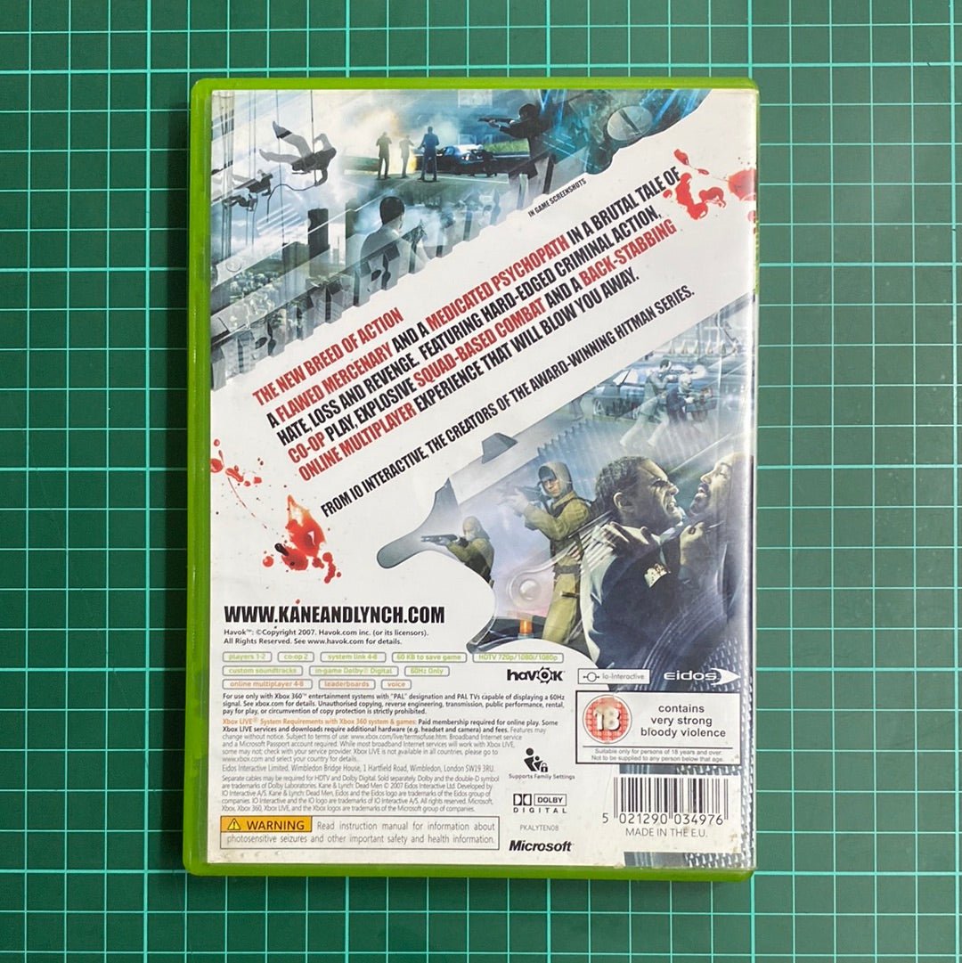 Kane & Lynch: Dead Men | XBOX 360 | Used Game - RetroguySA