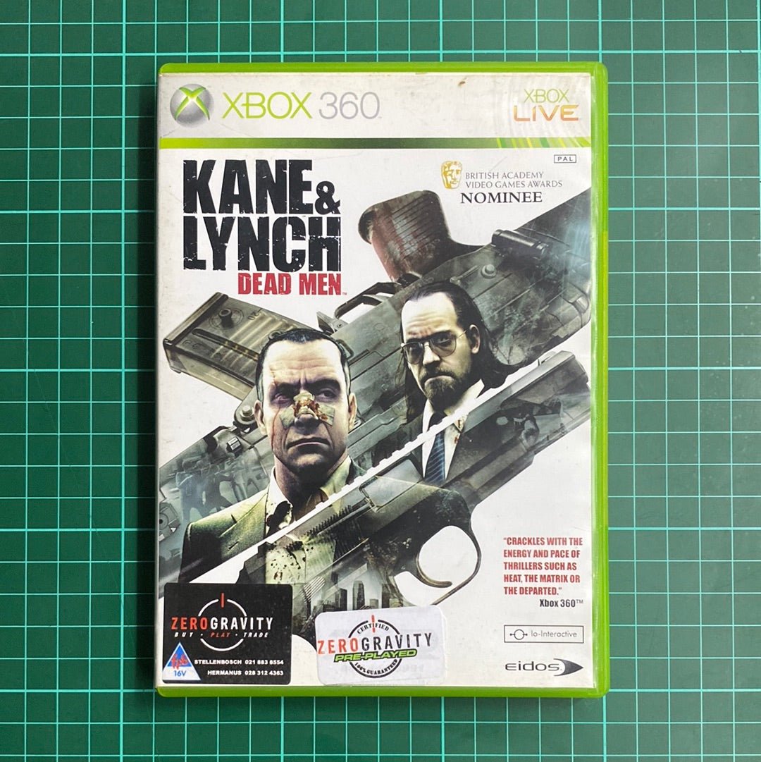 Kane & Lynch: Dead Men | XBOX 360 | Used Game - RetroguySA
