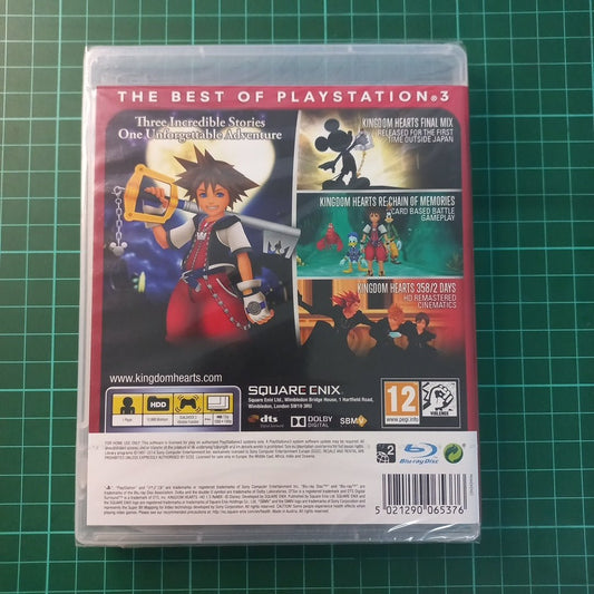 Kingdom Hearts: HD 1.5 Remix | Essentials | PlayStation 3 | PS3 | New Sealed - RetroguySA