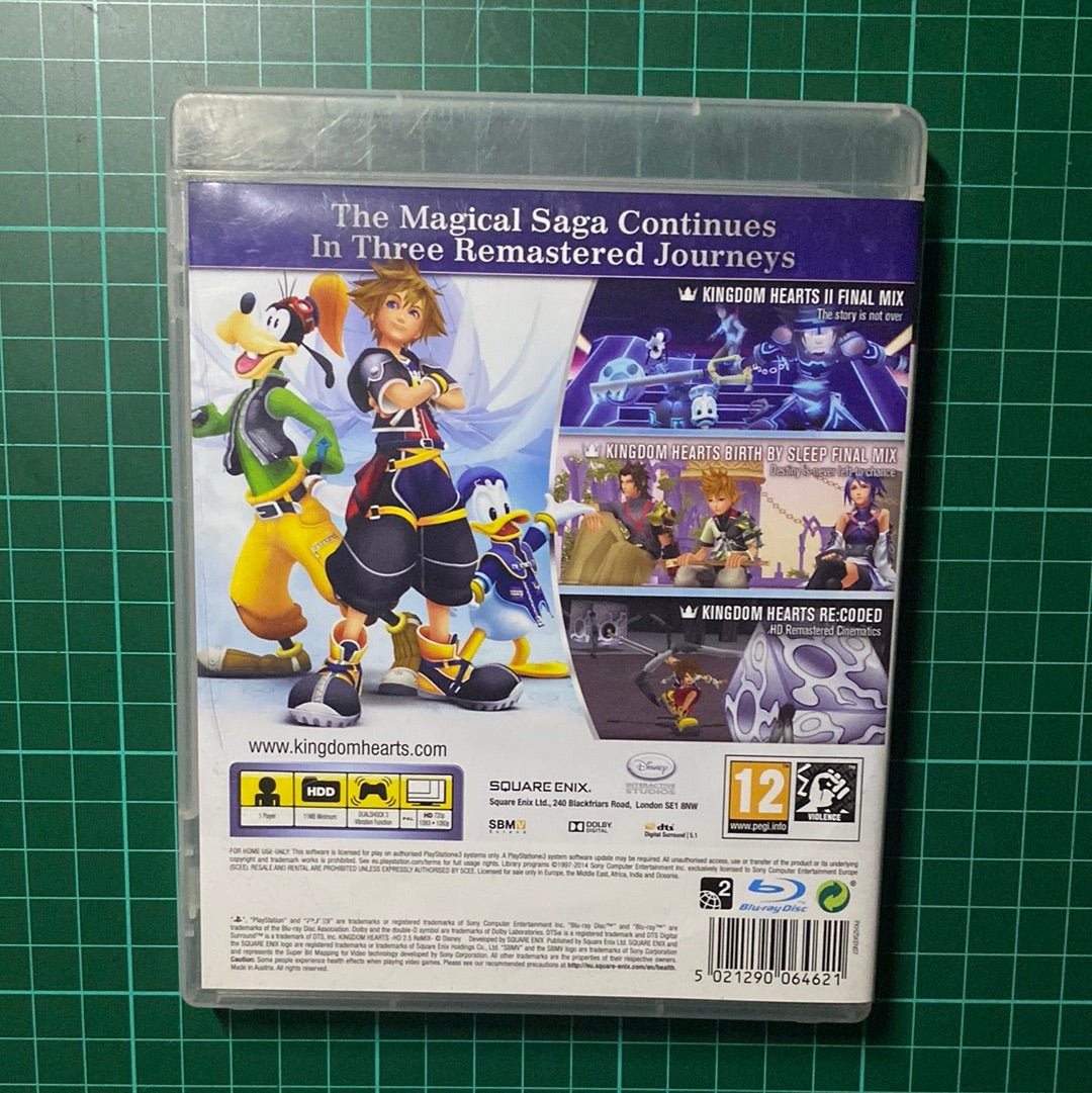 Kingdom of Hearts - HD 2.5 Remix | Playstation 3 | PS3 | Used Game - RetroguySA