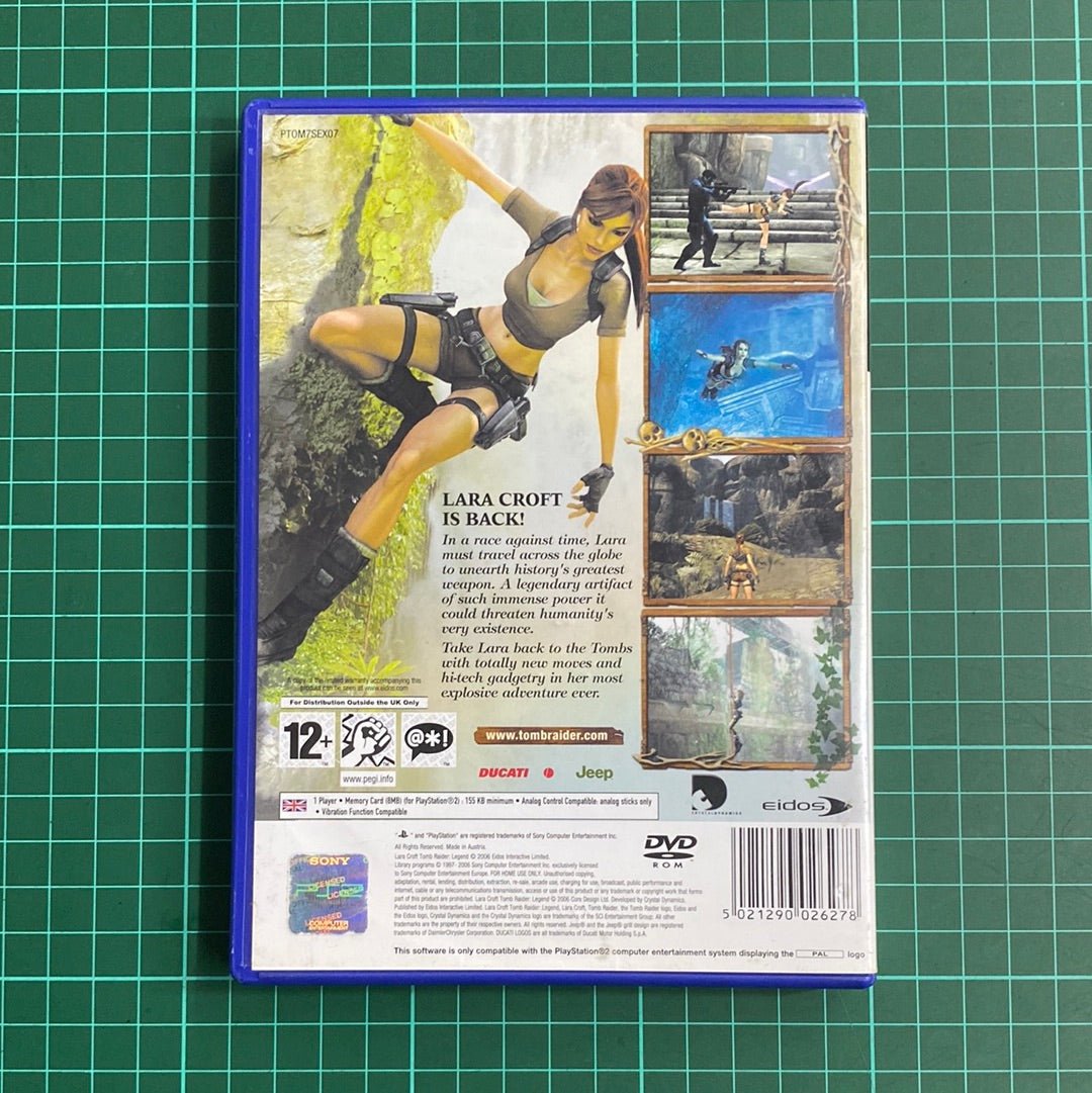 Lara Croft: Tomb Raider: Legend | PS2 | PlayStation 2 | Used Game|no manual - RetroguySA