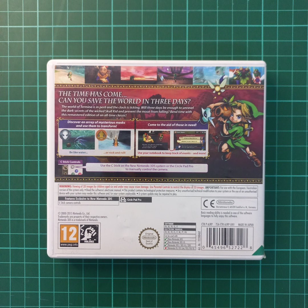 Legend of Zelda: Majoras Mask 3D | Nintendo DS | Used Game - RetroguySA
