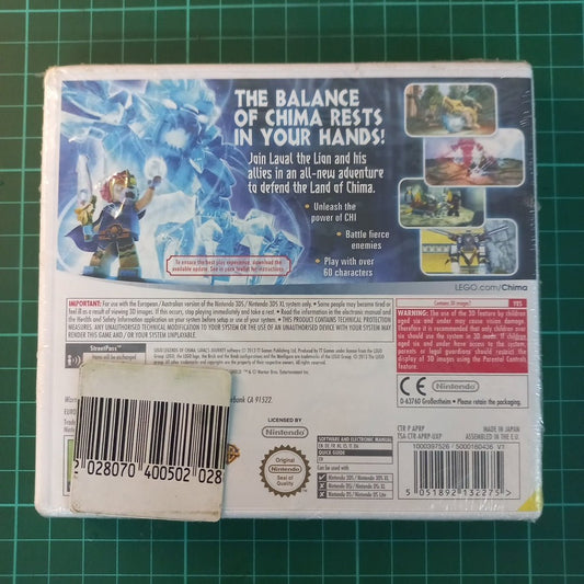 Lego Chima : Laval's Journey | Nintendo 3DS | 3DS | New Game - RetroguySA