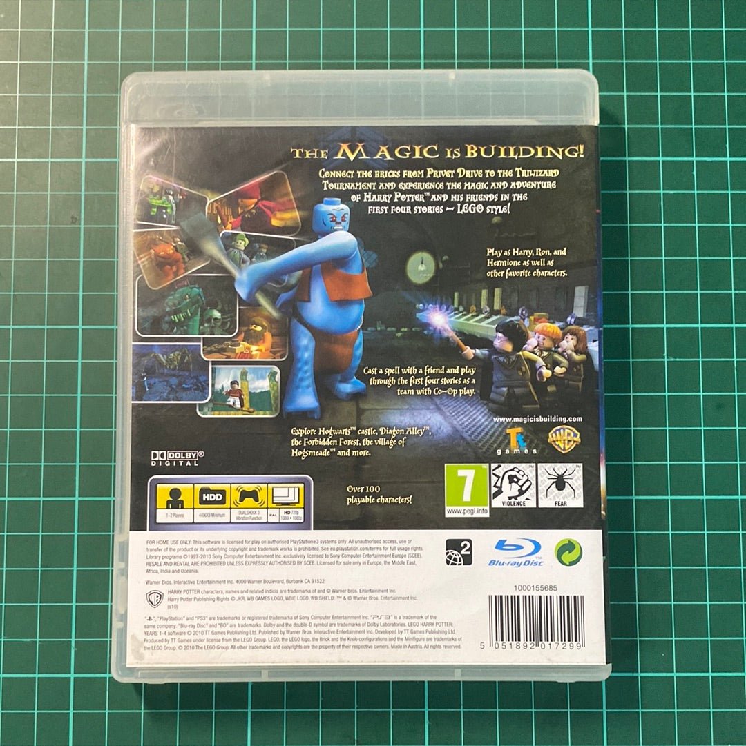 LEGO : Harry Potter (Years 1 - 4) | Playstation 3 | PS3 | Used Game - RetroguySA