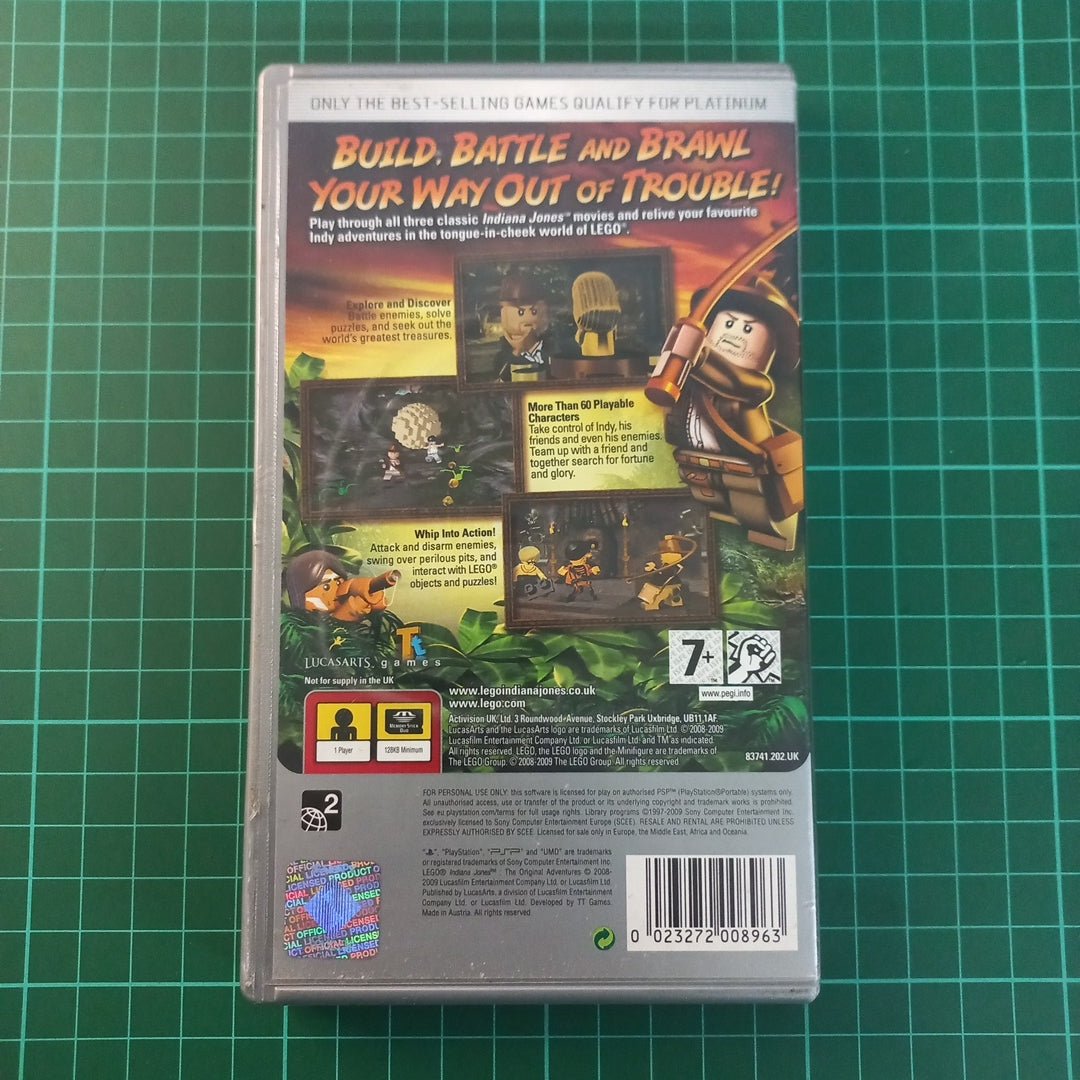 LEGO Indiana Jones : The Original Adventures | PSP | Platinum | Used Game - RetroguySA