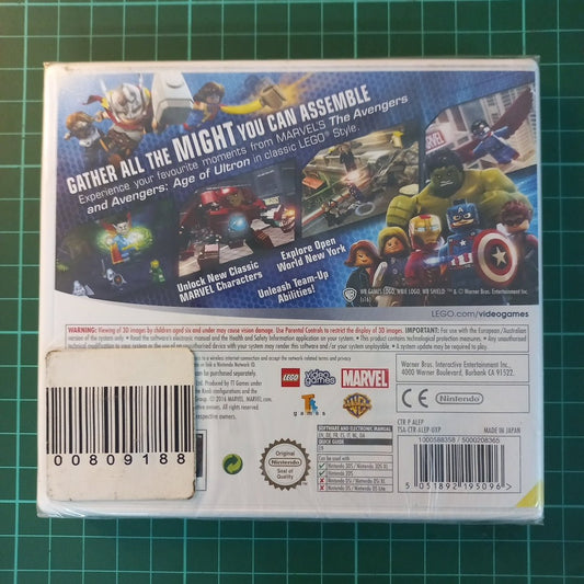Lego Marvel: Avengers | Nintendo 3DS | 3DS | New Sealed - RetroguySA