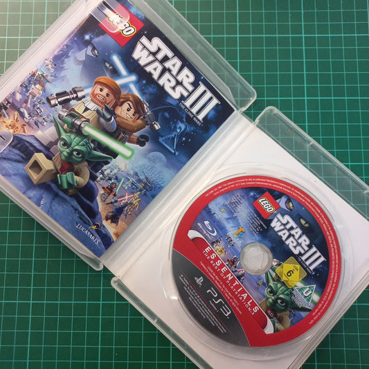 Lego Star Wars 3 : The Clone Wars | PS3 | PlayStation 3 | Essentials | Used Game - RetroguySA