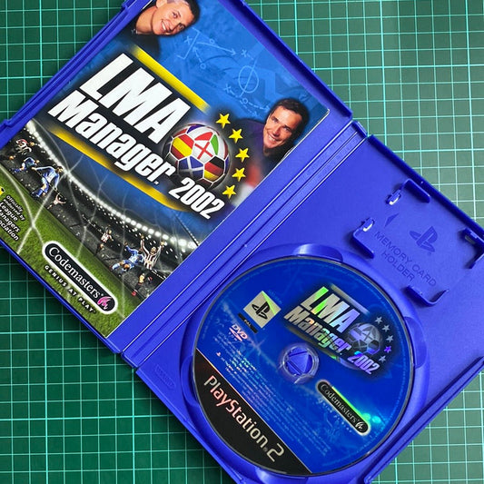 LMA Manager 2002 | PS2 | PlayStation 2 | Used Game - RetroguySA