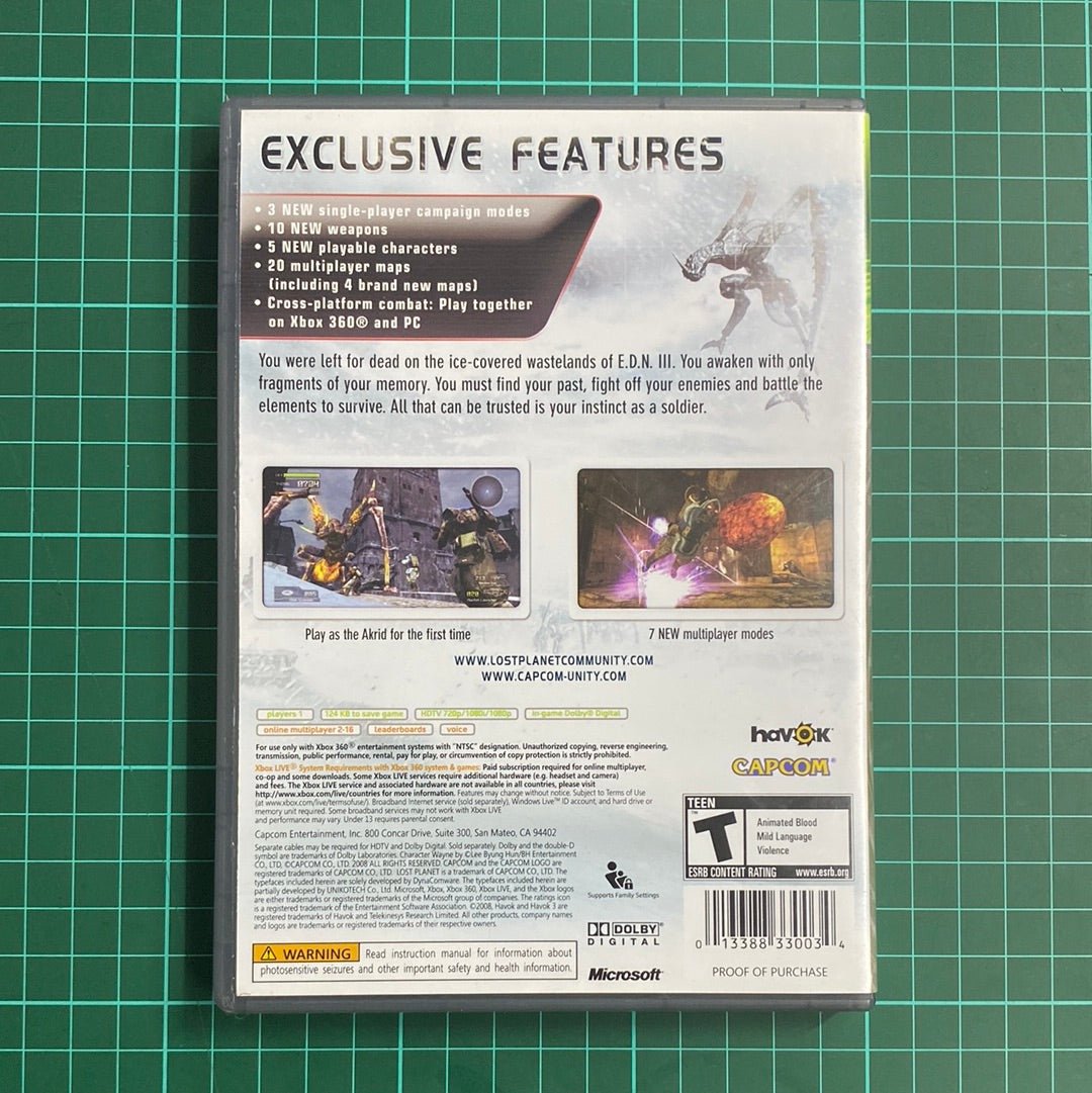 Lost Planet: Extreme Condition | XBOX 360 | Platinum Hits | Used Game - RetroguySA