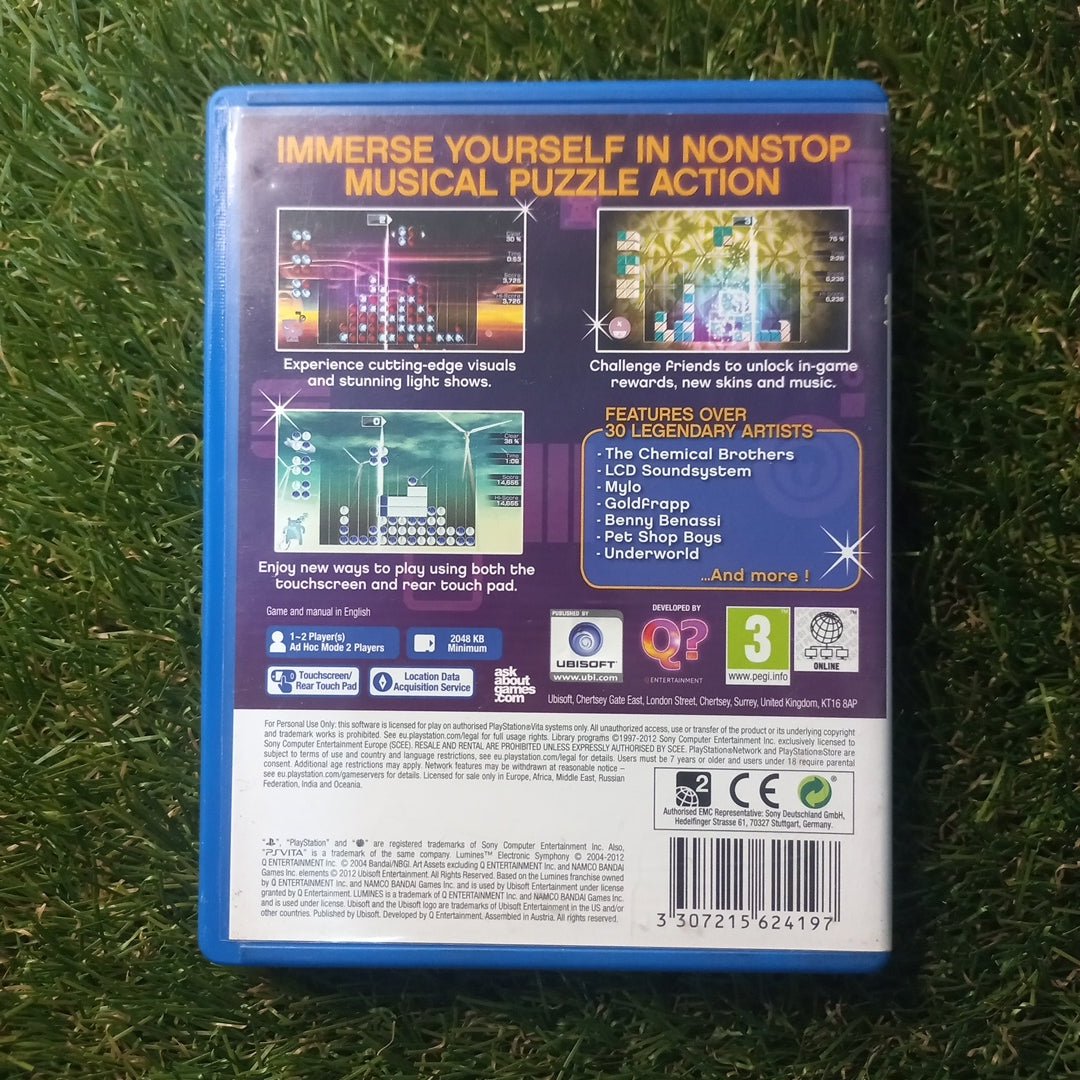 Lumines: Electronic Symphony | PS Vita | Sony Playstation | Used Game - RetroguySA