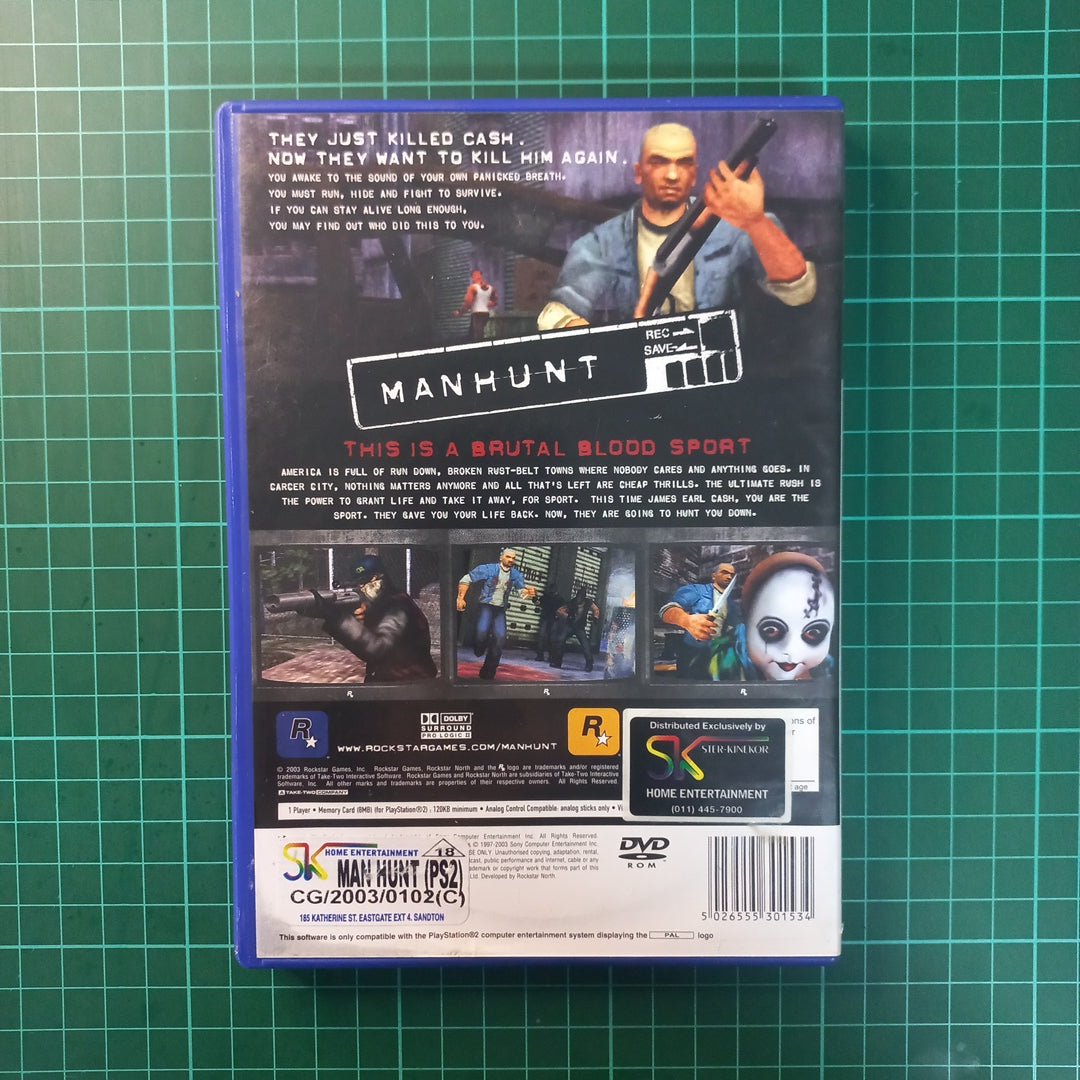 Manhunt | PS2 | Playstation 2 | Used Game - RetroguySA