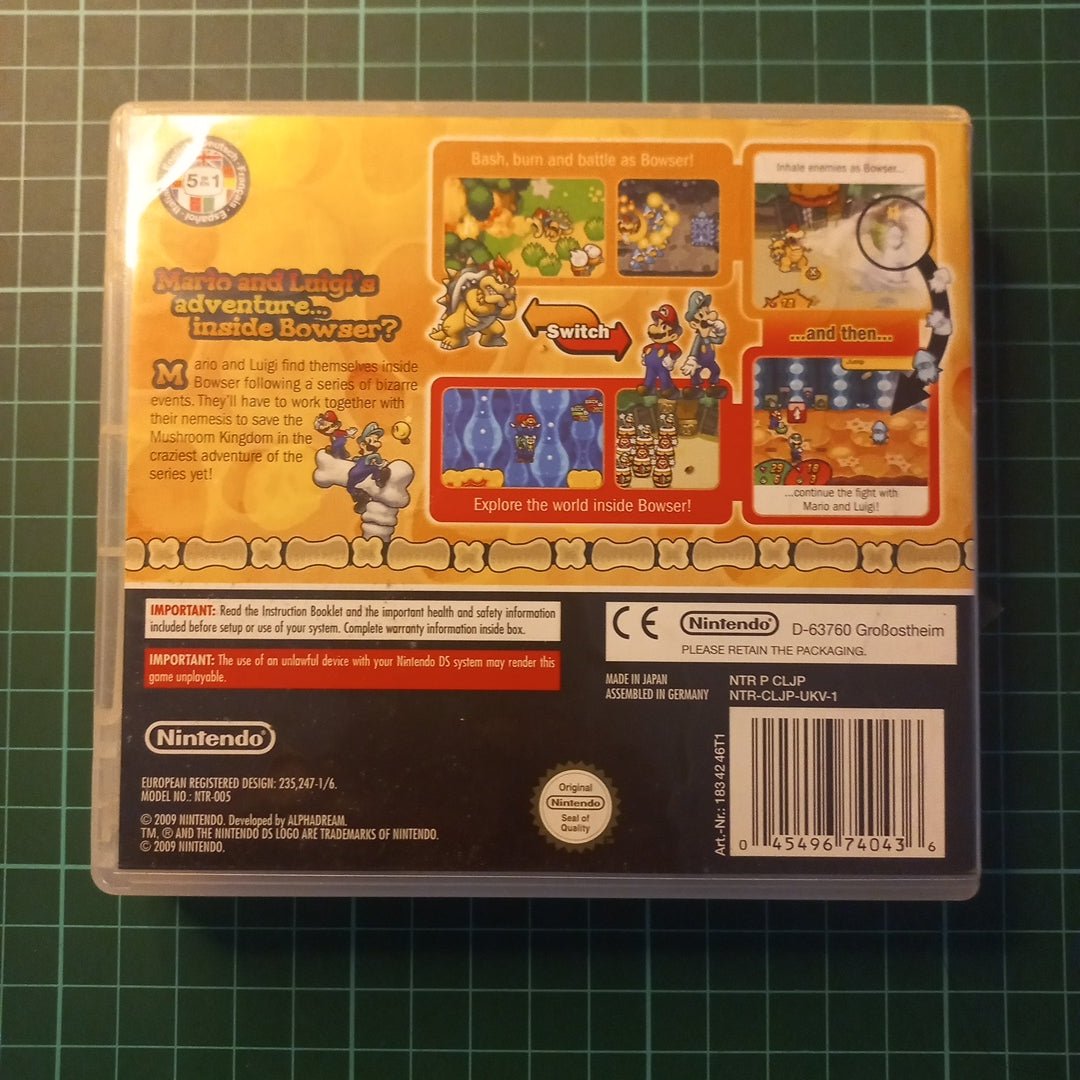 Mario & Luigi : Bower's Inside Story | Nintendo DS | DS | Used Game - RetroguySA