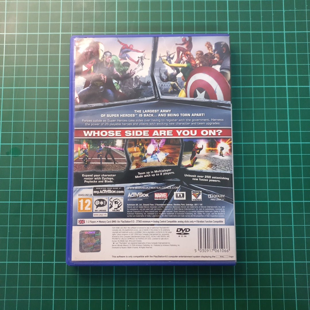 Marvel : Ultimate Alliance 2 | PS2 | Playstation 2 | Used Game - RetroguySA