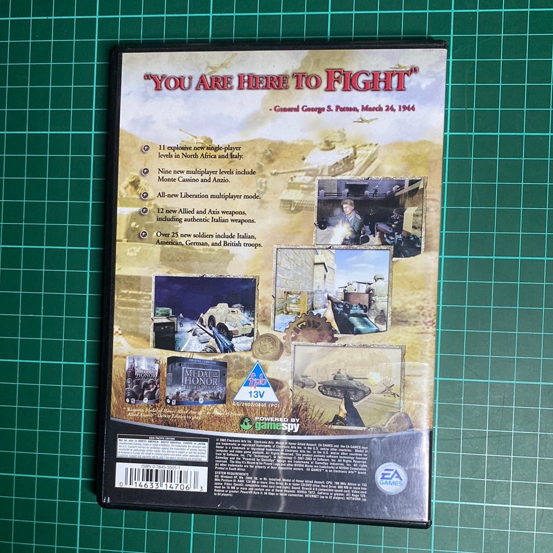Medal of Honor: Allied Assault | Breakthrough Expansion Pack | PC | Used Game - RetroguySA