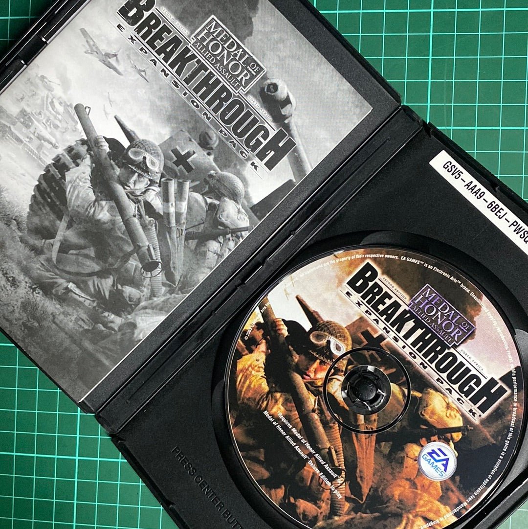 Medal of Honor: Allied Assault | Breakthrough Expansion Pack | PC | Used Game - RetroguySA