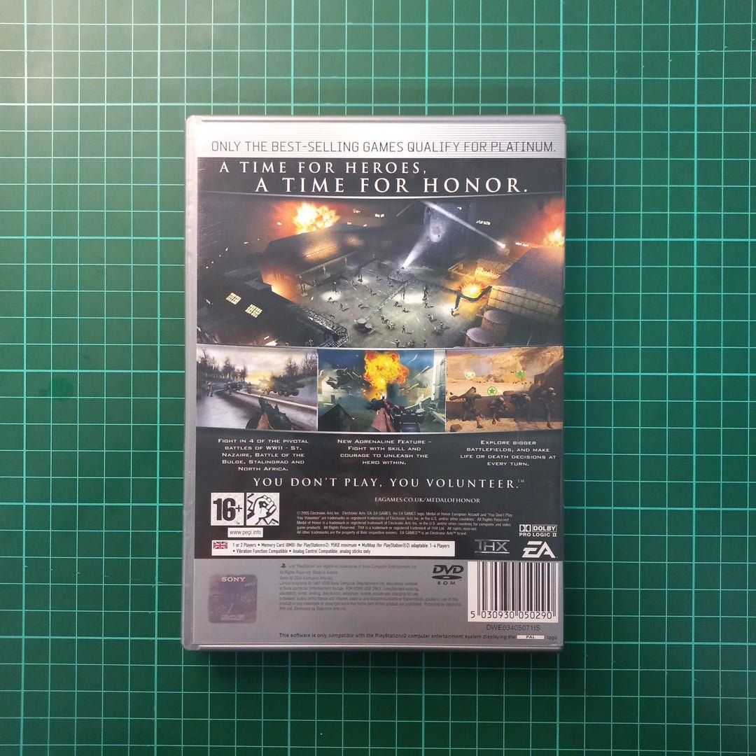 Medal of Honor: European Assault | PS2 | Playstation 2 | Platinum | Used Game - RetroguySA