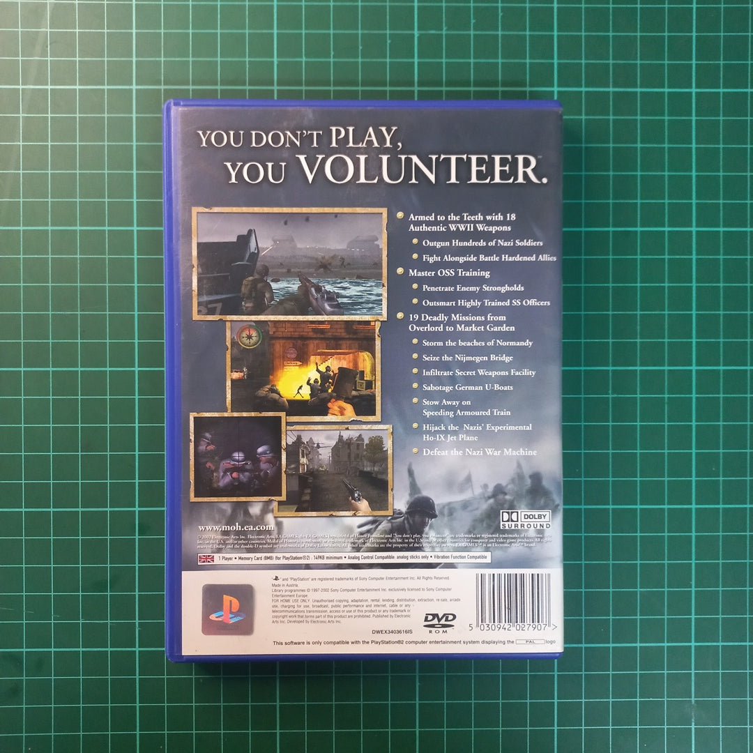 Medal of Honor: Frontline | PS2 | Playstation 2 | Used Game - RetroguySA